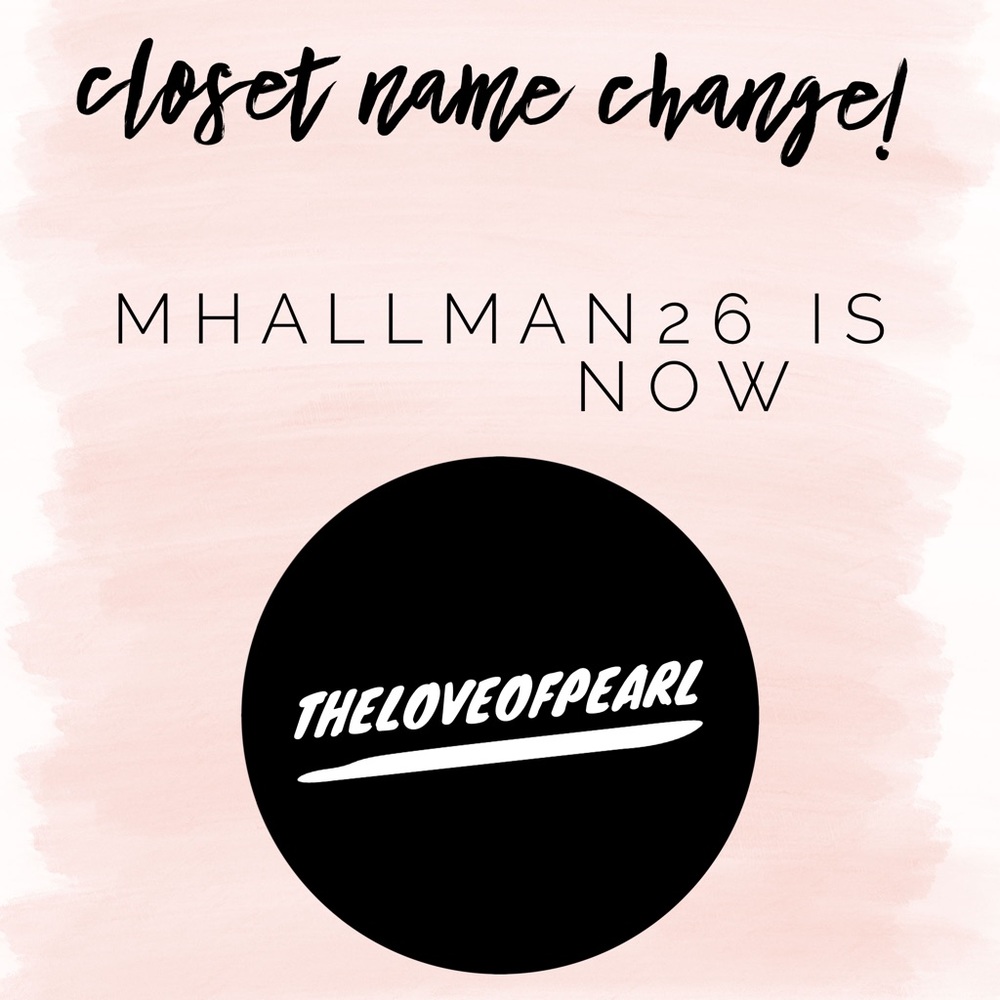 Closet name change!
